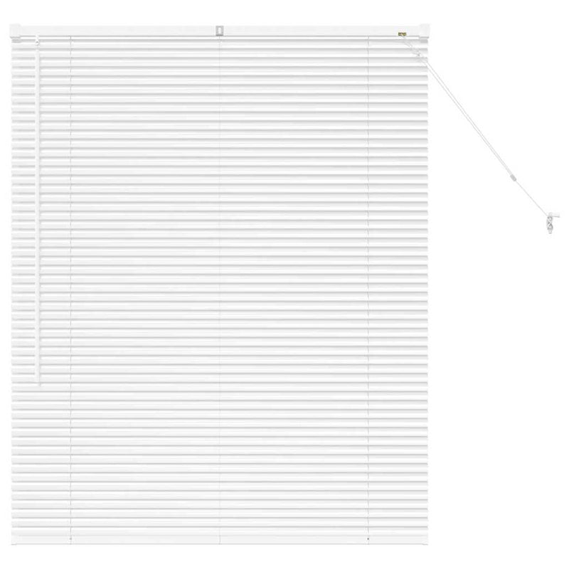 Afbeelding laden in galerijviewer, Vidaxl venetiaanse jaloezie wit 130 x 100 cm 25 mm aluminium
