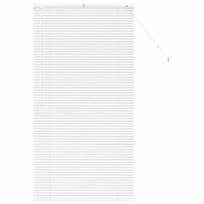Afbeelding laden in galerijviewer, Vidaxl venetiaanse jaloezie wit 175 x 85 cm 25 mm aluminium
