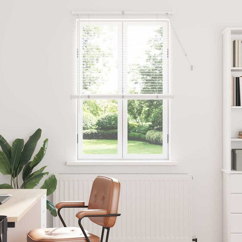 Afbeelding laden in galerijviewer, Vidaxl venetiaanse jaloezie wit 175 x 95 cm 25 mm aluminium
