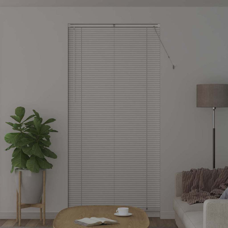 Afbeelding laden in galerijviewer, Vidaxl venetiaanse jaloezie wit 220 x 100 cm 25 mm aluminium
