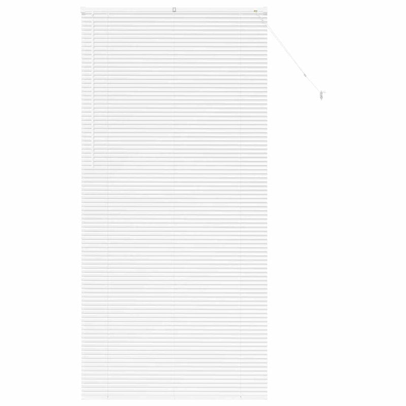 Afbeelding laden in galerijviewer, Vidaxl venetiaanse jaloezie wit 220 x 100 cm 25 mm aluminium
