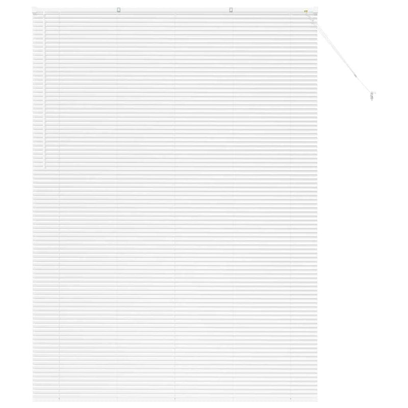 Afbeelding laden in galerijviewer, Vidaxl venetiaanse jaloezie wit 220 x 155 cm 25 mm aluminium
