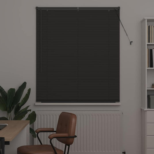 Vidaxl venetiaanse jaloezieën donkergrijs 175 x 115 cm aluminium