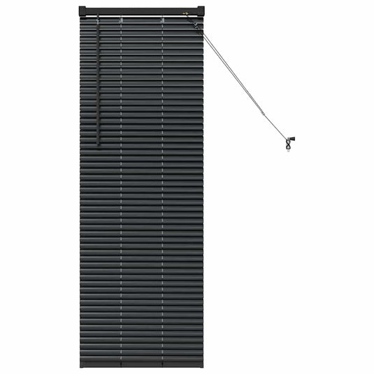 Vidaxl venetiaanse jaloezieën zwart 130 x 50 cm aluminium