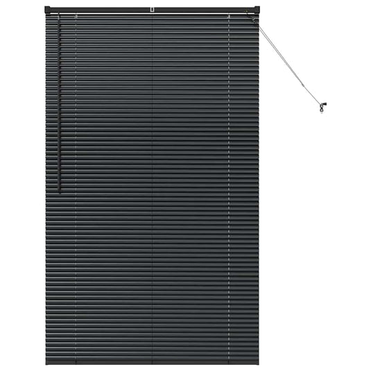 Vidaxl venetiaanse jaloezieën zwart 175 x 100 cm aluminium