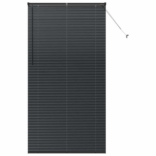 Vidaxl venetiaanse jaloezieën zwart 220 x 115 cm aluminium