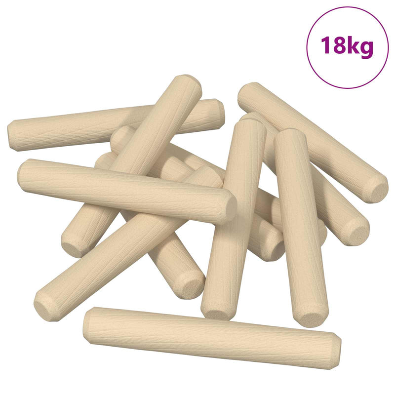 Afbeelding laden in galerijviewer, Vidaxl houten dowels 12000 st bruin massief hout

