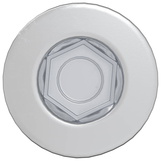 Vidaxl hoofdkapbout 2 st zilver m7 x 40 mm staal