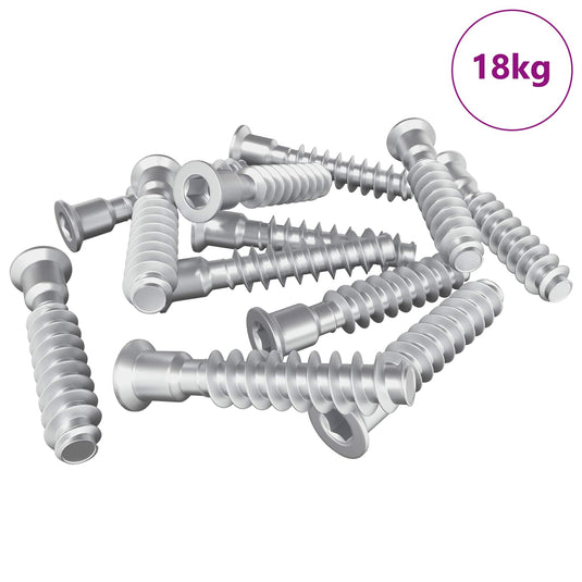 Vidaxl hoofdkapbout 2900 pcs zilver staal