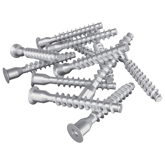 Vidaxl bevestigingsschroeven 2500 pcs zilver metaal