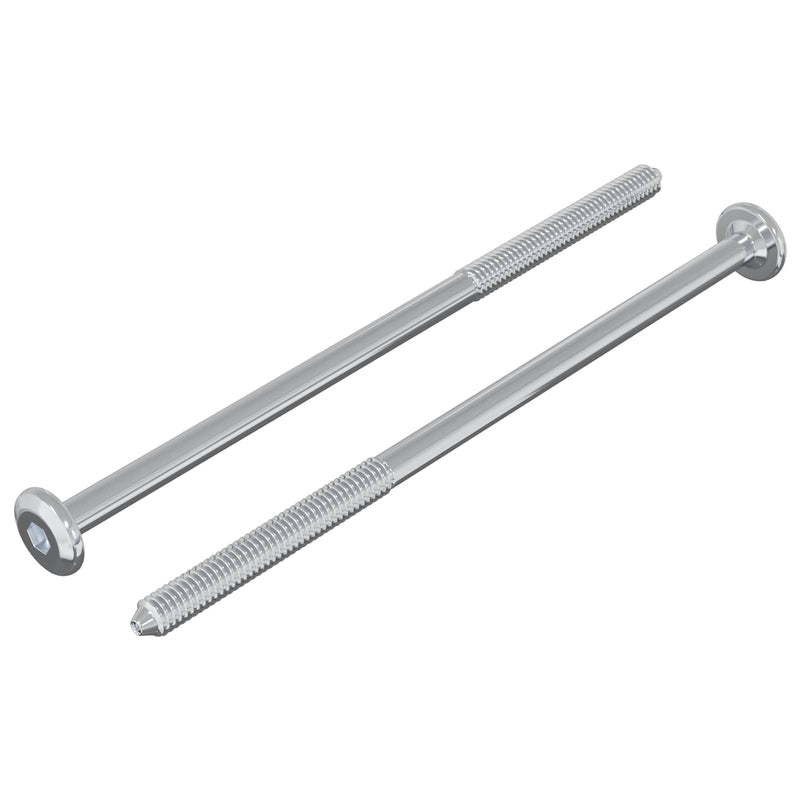 Afbeelding laden in galerijviewer, Vidaxl bout 2 st zilver m6 x 120 mm staal
