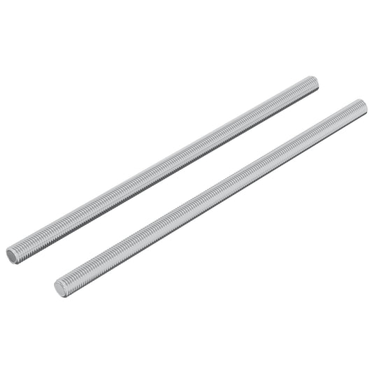 Vidaxl draadstaaf 2 pcs zilver 6 x 135 mm staal