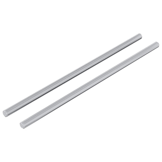 Vidaxl draadstaaf 2 pcs zilver 6 x 170 mm staal