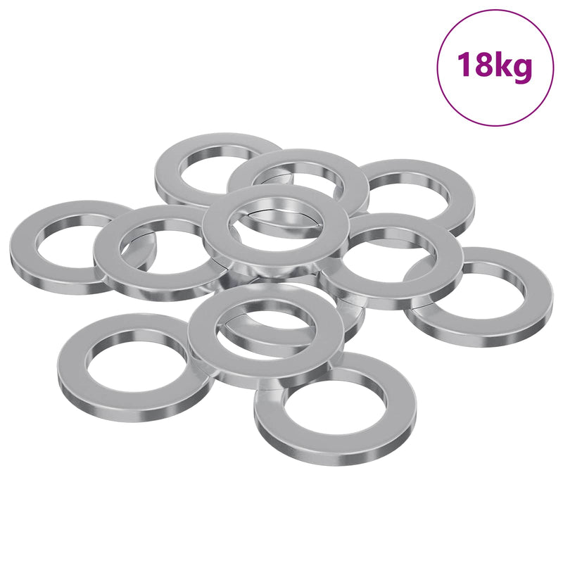 Afbeelding laden in galerijviewer, Vidaxl washers 50000 pcs zilver ijzer
