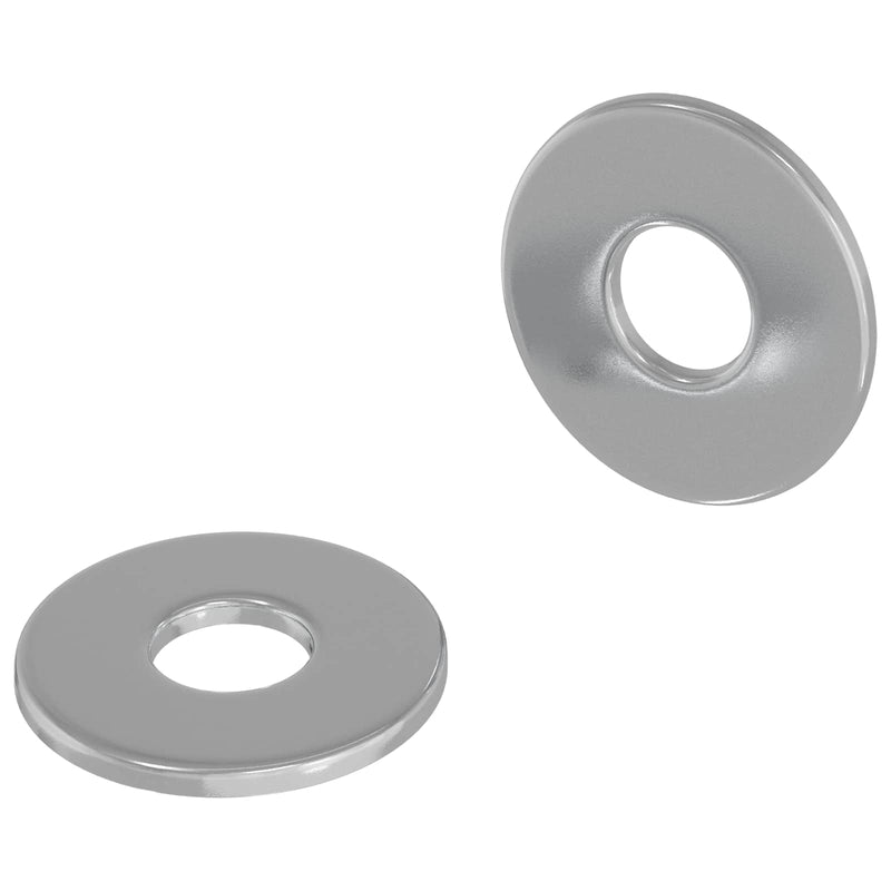 Afbeelding laden in galerijviewer, Vidaxl washers 2 pcs zilver 12 x 12 x 1,2 cm ijzer
