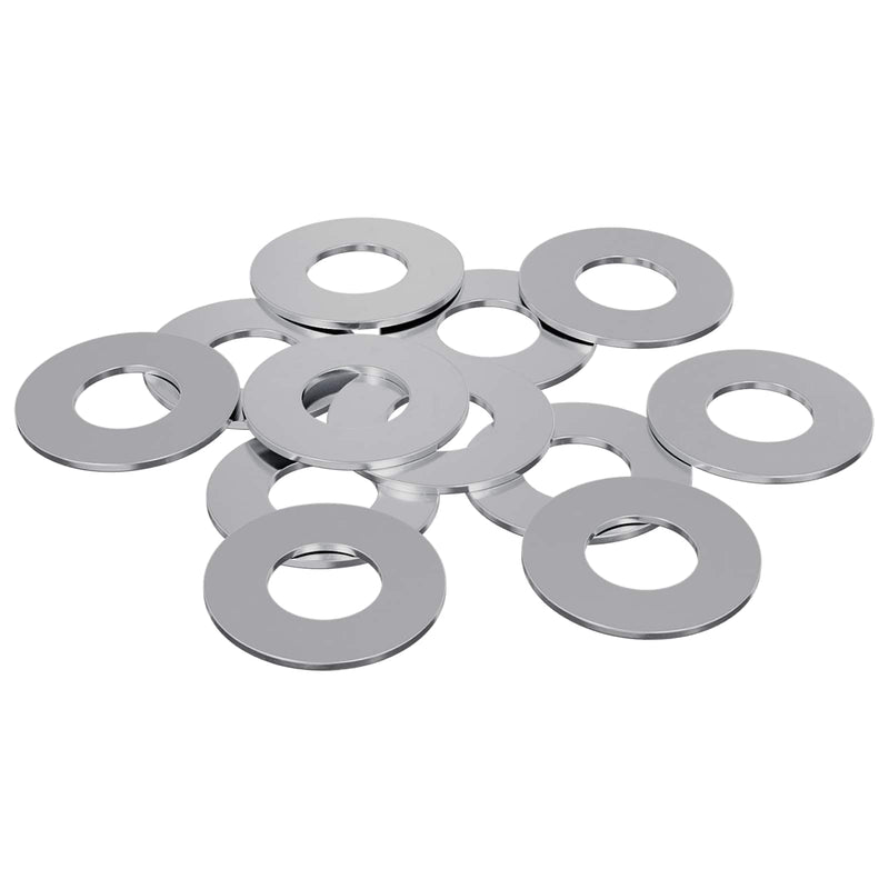 Afbeelding laden in galerijviewer, Vidaxl washers 12 pcs zilver 16 x 16 x 1,5 cm ijzer
