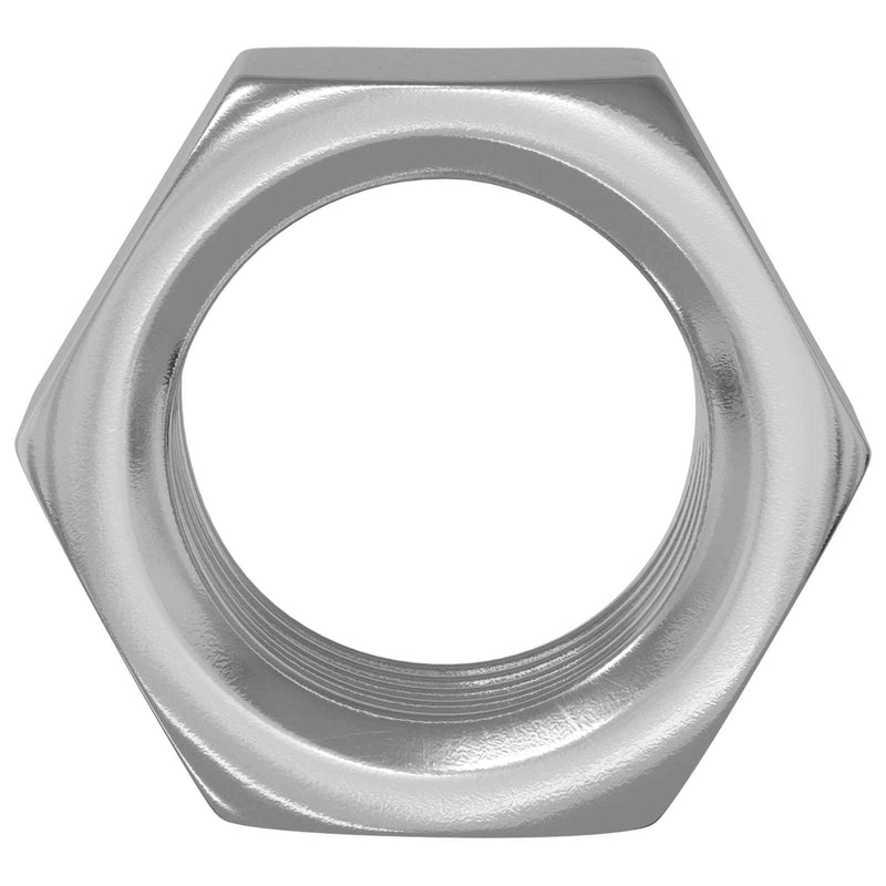 Afbeelding laden in galerijviewer, Vidaxl zeshoekige moeren 12 pcs zilver m6 ijzer

