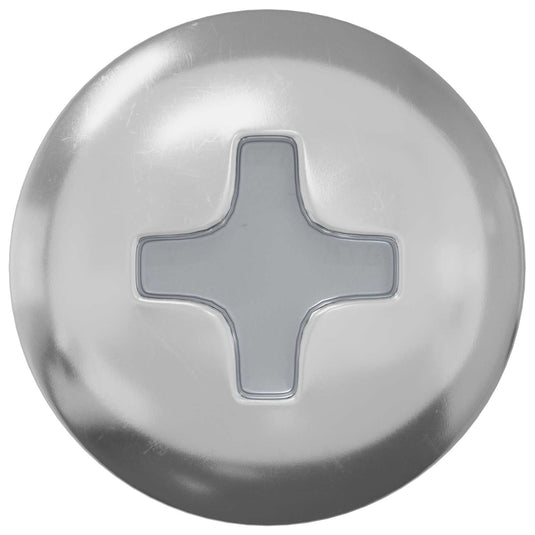 Vidaxl bout 12 pcs zilver 9,8 x 35 mm ijzer
