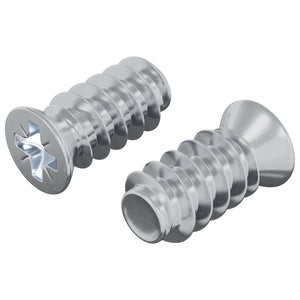 Vidaxl bout 2 st zilver m6 x 12 mm ijzer