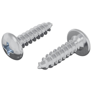 Vidaxl bout 2 st zilver m4 x 16 mm staal