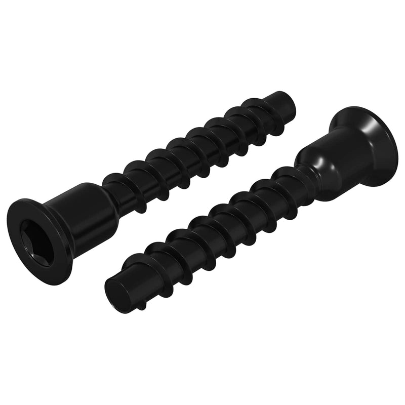 Afbeelding laden in galerijviewer, Vidaxl socket cap head schroef 2 pcs zwart 7 x 40 mm ijzer
