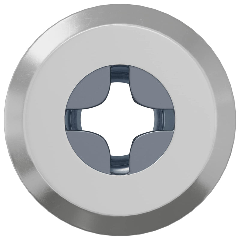 Afbeelding laden in galerijviewer, Vidaxl slotmoer 2 pcs zilver m6 x 15 mm staal
