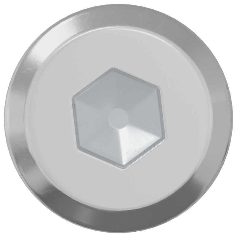 Afbeelding laden in galerijviewer, Vidaxl slotschroef effen 2 pcs zilver m6 x 30 mm staal
