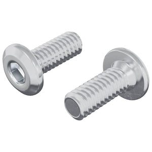Vidaxl vergrendelingsschroef 2 st zilver m6 x 15 mm staal