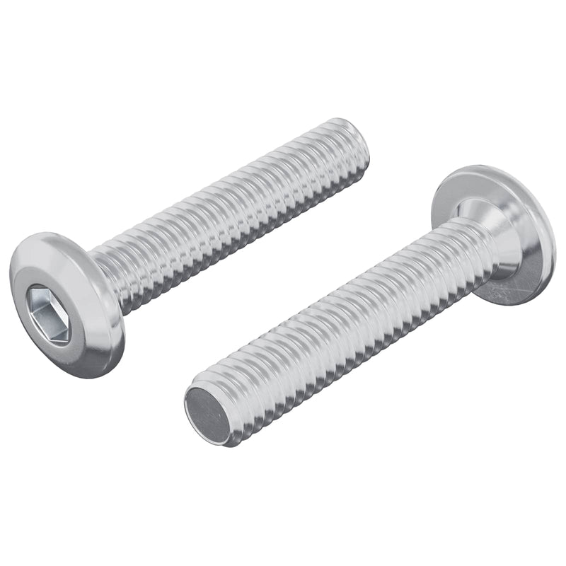 Afbeelding laden in galerijviewer, Vidaxl vergrendelingsschroef 2 pcs zilver m6 x 35 mm staal

