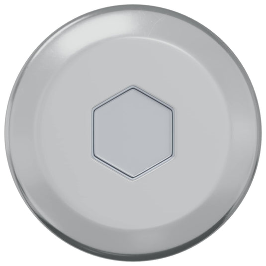 Vidaxl bout 1593 st zilver 8 x 25 mm staal