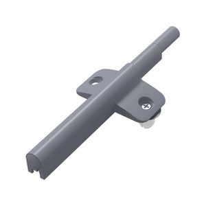 Vidaxl zachte sluitdempers 12 st grijs 125 x 47 x 15 mm pp
