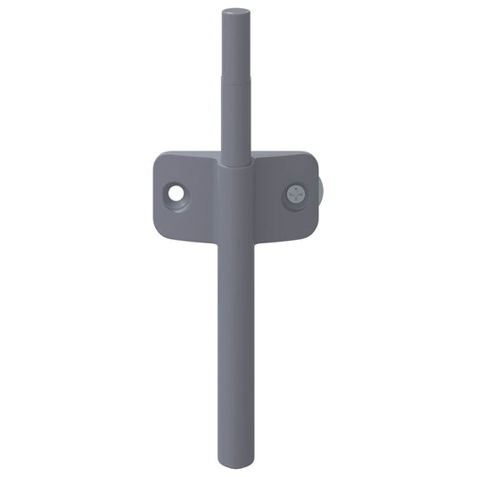 Vidaxl zachte sluitdempers 1161 st grijs 125 x 47 x 15 mm pp