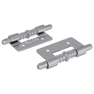 Vidaxl latch 2 st zilver 46 x 17 x 1,2 mm staal
