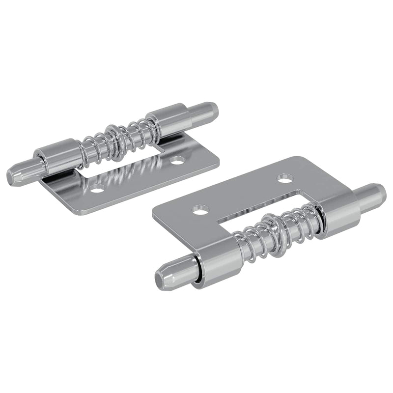 Afbeelding laden in galerijviewer, Vidaxl latch 2 pcs zilver 46 x 17 x 1,2 mm staal
