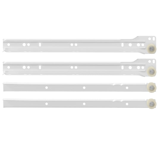 Vidaxl ladegeleider 73 pcs wit staal