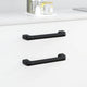 Vidaxl handvat effen 12 pcs zwart 380 x 34 x 85 mm aluminium en pp