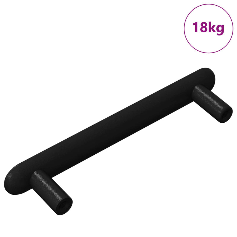Afbeelding laden in galerijviewer, Vidaxl kasthandgreep 474 pcs zwart 121 x 16.6 x 28.3 mm ijzer

