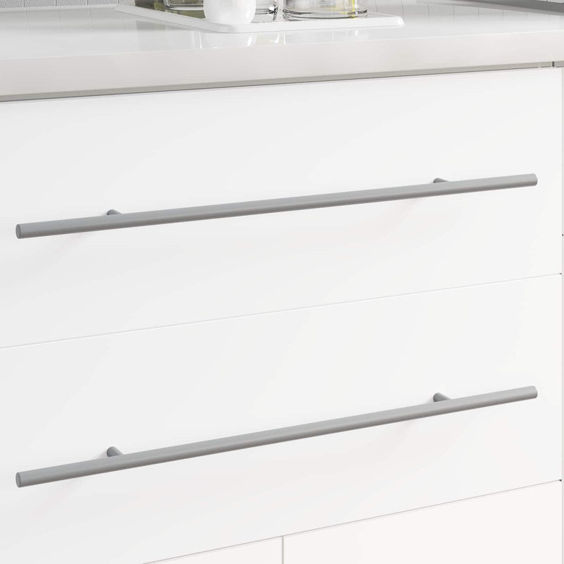 Afbeelding laden in galerijviewer, Vidaxl handvat 2 pcs zilver 500 mm staal
