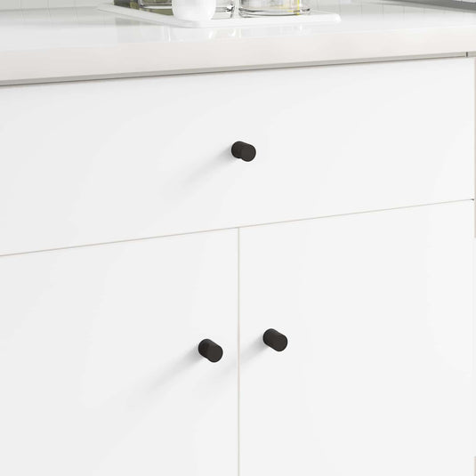 Vidaxl kastknoppen 968 pcs zwart ijzer