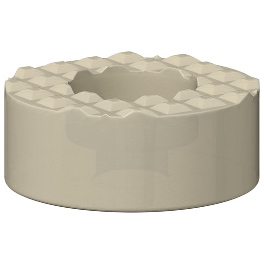 Vidaxl stoelpoot vloerbeschermers 2 pcs doorzichtig ø 15 x 16 mm pvc