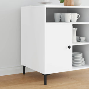 Vidaxl staande poten 2 st zwart 57 x 57 x 100 mm ijzer