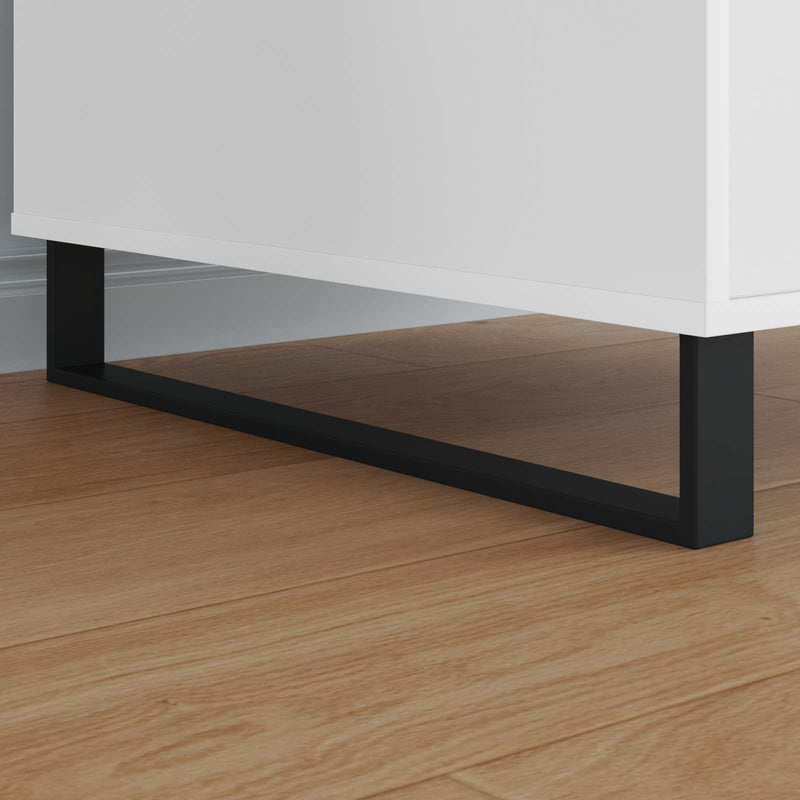 Afbeelding laden in galerijviewer, Vidaxl meubelpoten 12 st zwart 596 x 40,5 x 100 mm ijzer
