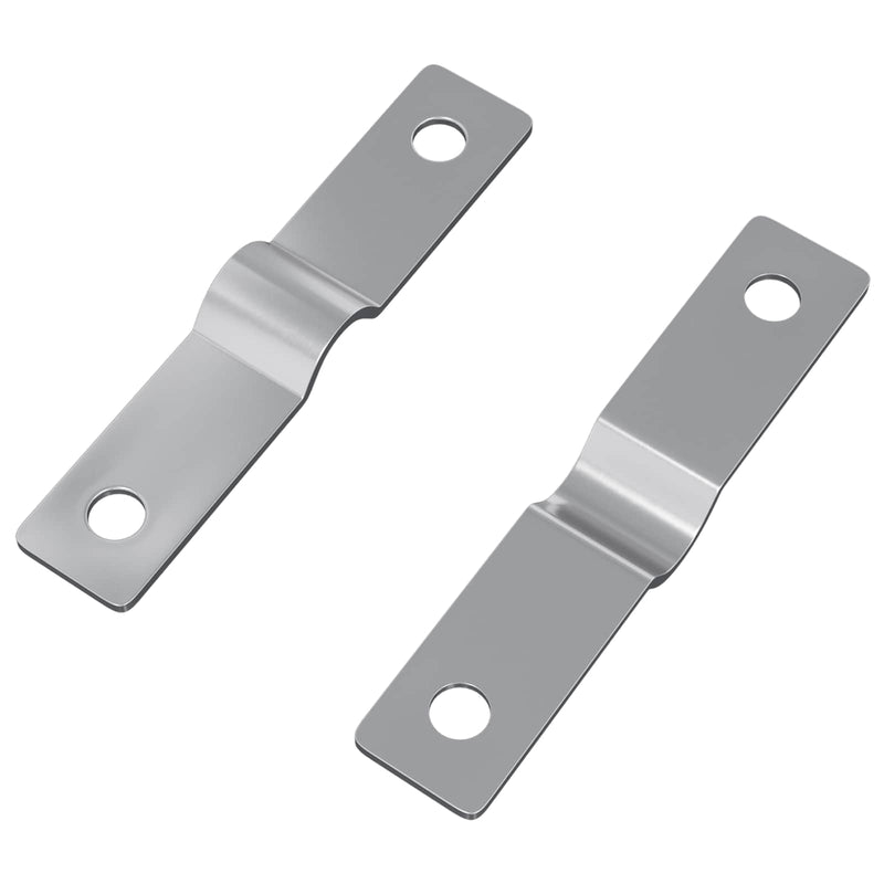 Afbeelding laden in galerijviewer, Vidaxl strijkplaat 2 st zilver 50 x 10 x 1,2 mm ijzer
