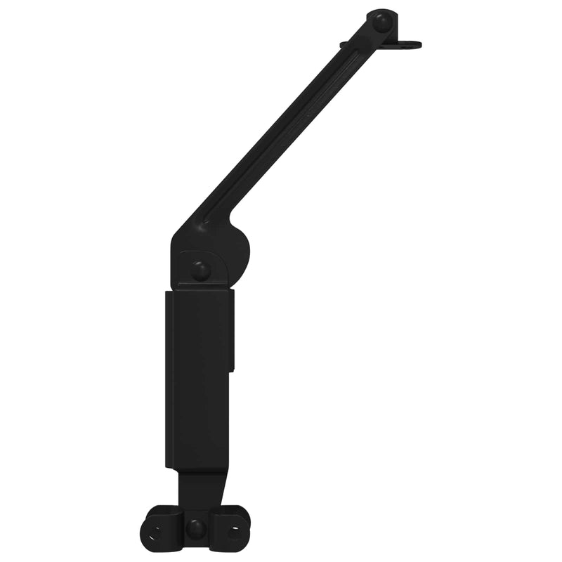 Afbeelding laden in galerijviewer, Vidaxl deksel ondersteunend scharnier 12 pcs zwart 192 x 32 x 50 mm
