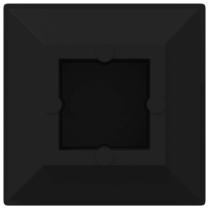 Afbeelding laden in galerijviewer, Vidaxl einddoppen 2 pcs zwart 15 x 15 x 15 mm pp
