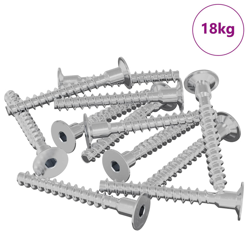 Afbeelding laden in galerijviewer, Vidaxl bout 5143 pcs verzinkt 5 x 40 mm ijzer
