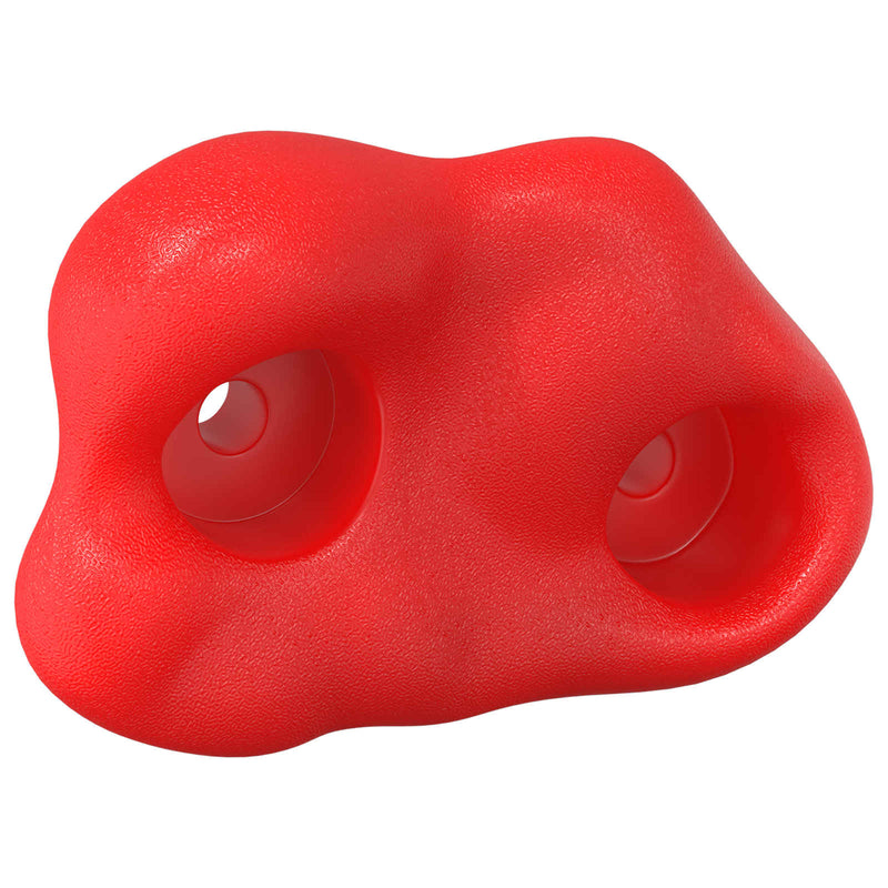 Afbeelding laden in galerijviewer, Vidaxl klimgreep 2 pcs rood 100 x 67 x 43 mm pp
