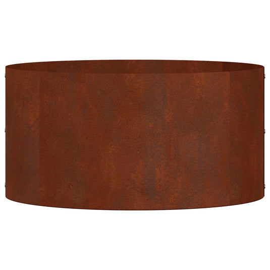 Vidaxl plantenring 5 pcs bruin 40 x 40 x 20 cm cortenstaal
