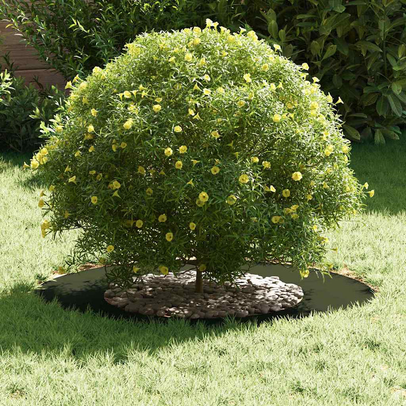 Afbeelding laden in galerijviewer, Vidaxl boomring olijf groen ø40 70 cm koudgewalst staal

