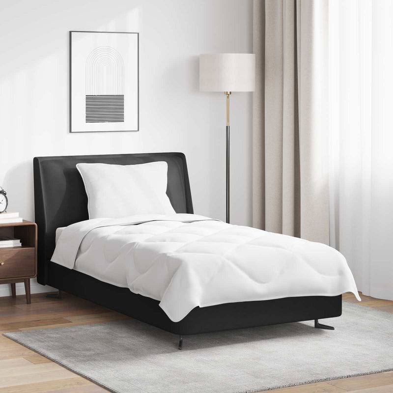 Afbeelding laden in galerijviewer, Vidaxl zomer dekbed met kussen 2 pcs wit microvezel

